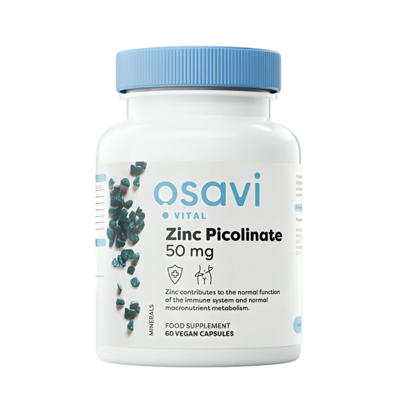 Osavi Zinc Picolinate 50mg 60 Veganska Kapslar