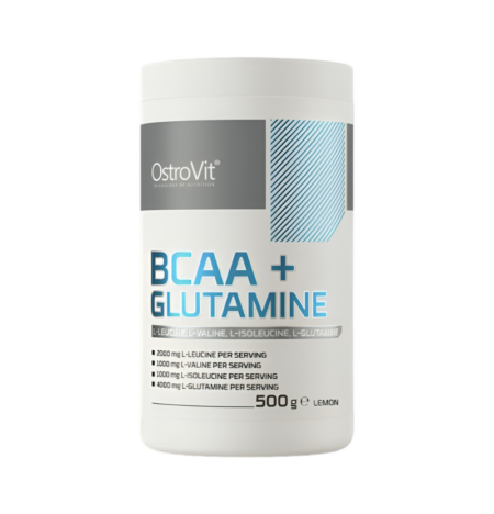 OstroVit BCAA + Glutamine Lemon 500g