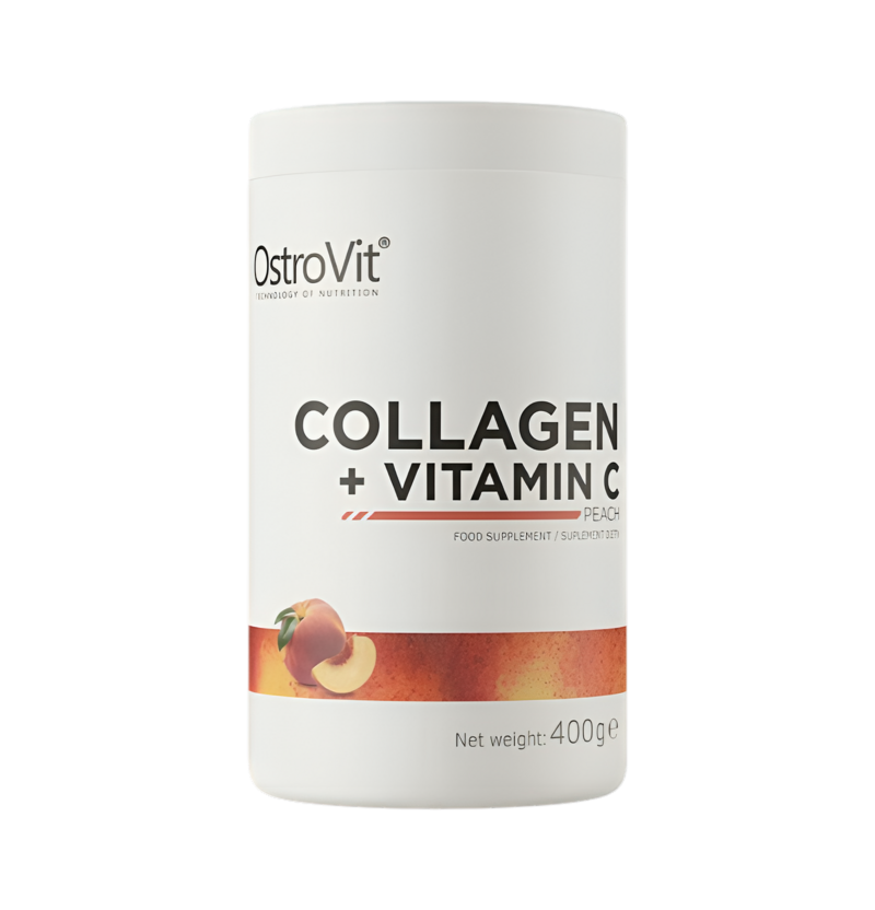 OstroVit Collagen + Vitamin C Peach 400g