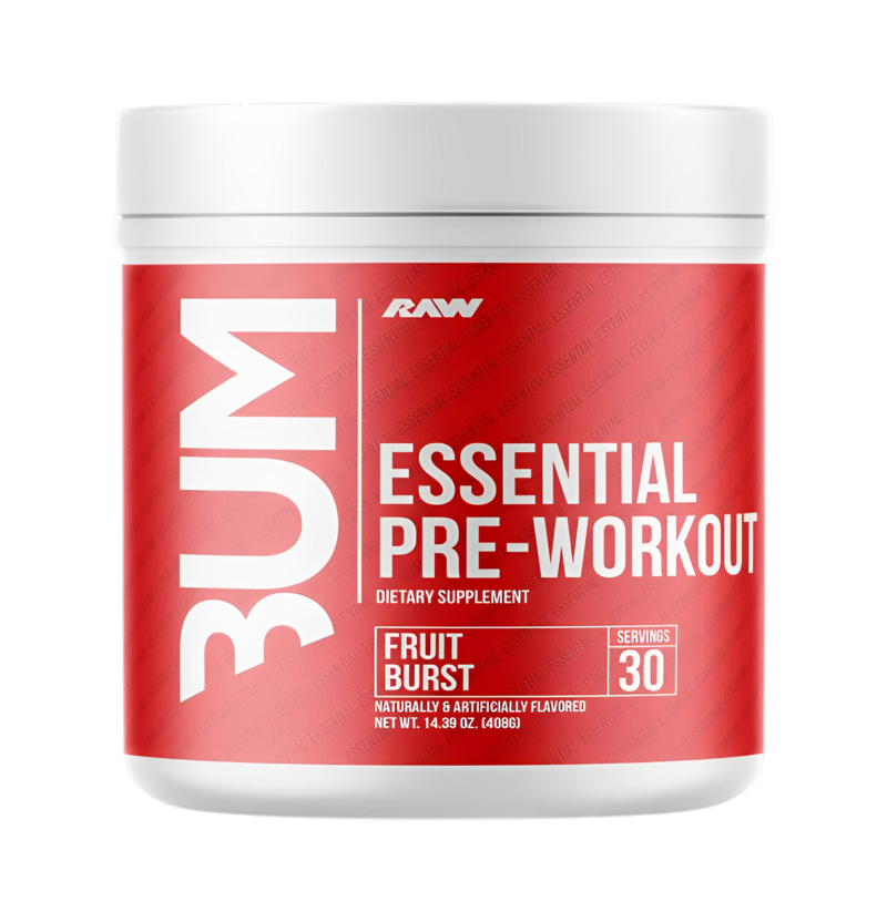 Raw Nutrition CBUM Essential Pre-Workout Fruit Burst 408g