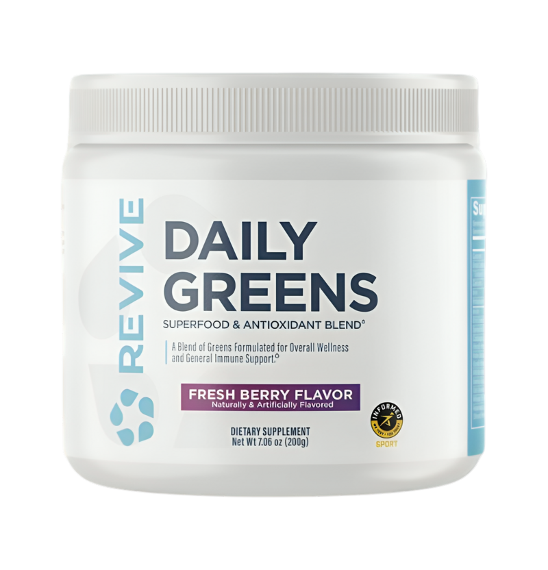 Revive Daily Greens Superfood- och Antioxidantblandning Fresh Berry 200g