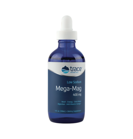 Trace Minerals Mega-Mag 400mg 118ml Vätska