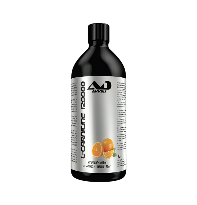 Addict Sport Nutrition L-Carnitine 120000 Tropical Orange 1000ml Vätska