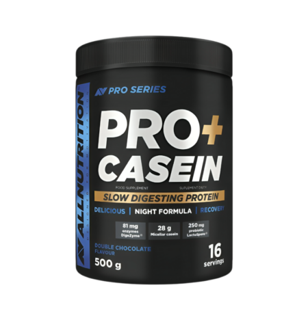 Allnutrition Pro+ Casein Double Chocolate 500g