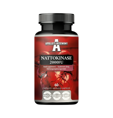 Apollo's Hegemony Nattokinase 2000FU 60 Kapslar