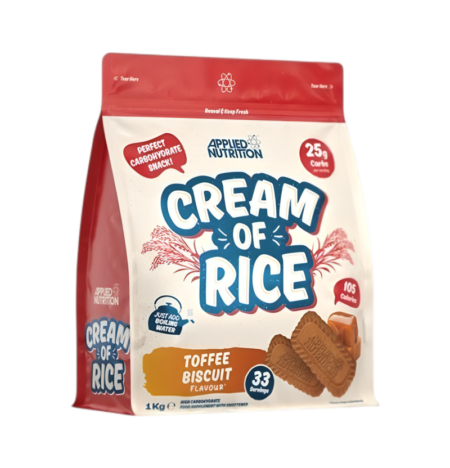Applied Nutrition Cream of Rice Toffee Biscuit 1000g
