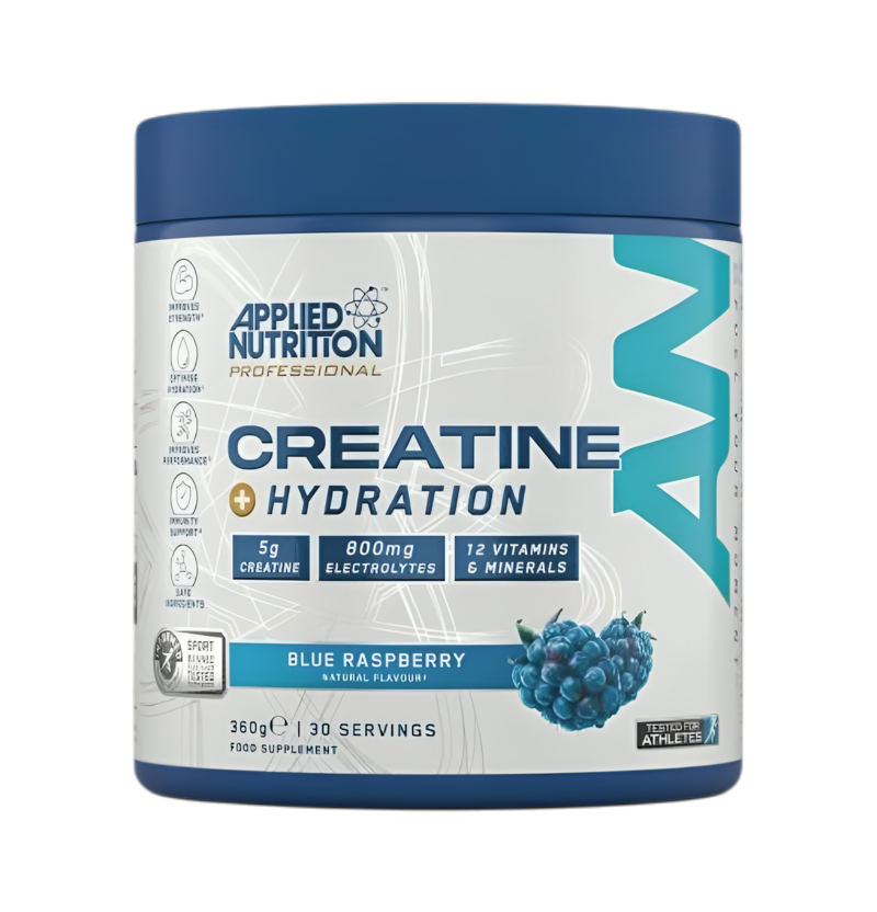 Applied Nutrition Creatine + Hydration Blue Raspberry 360g