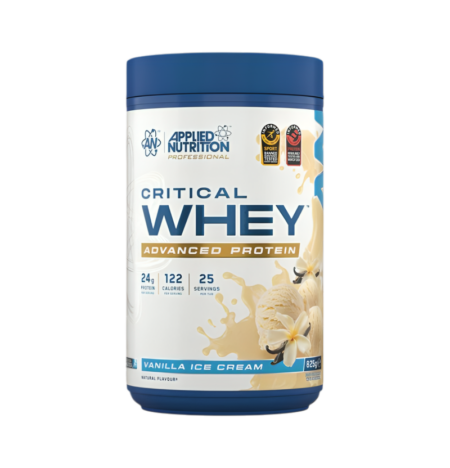 Applied Nutrition Critical Whey Vanilla Ice Cream 825g