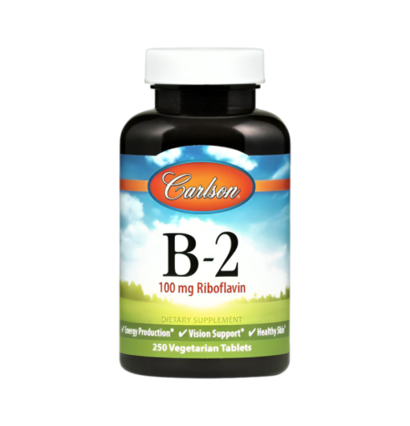 Carlson Labs Vitamin B-2 100mg 100 Vegetariska Tabletter