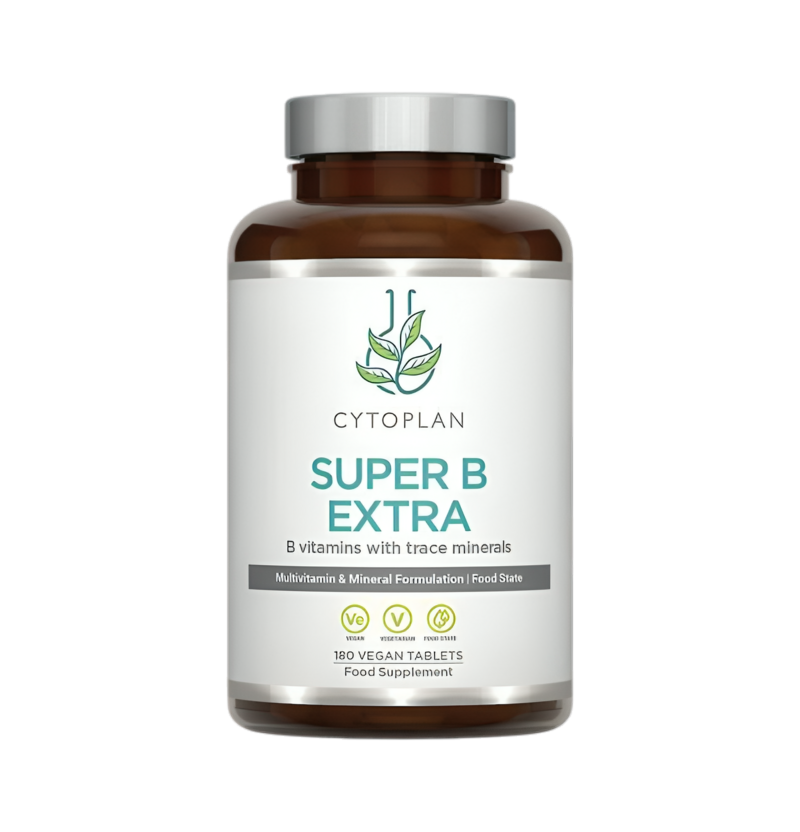 Cytoplan Super B Extra 180 Veganska Tabletter