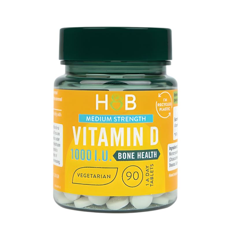 Holland & Barrett Vitamin D 25µg 90 Tabletter