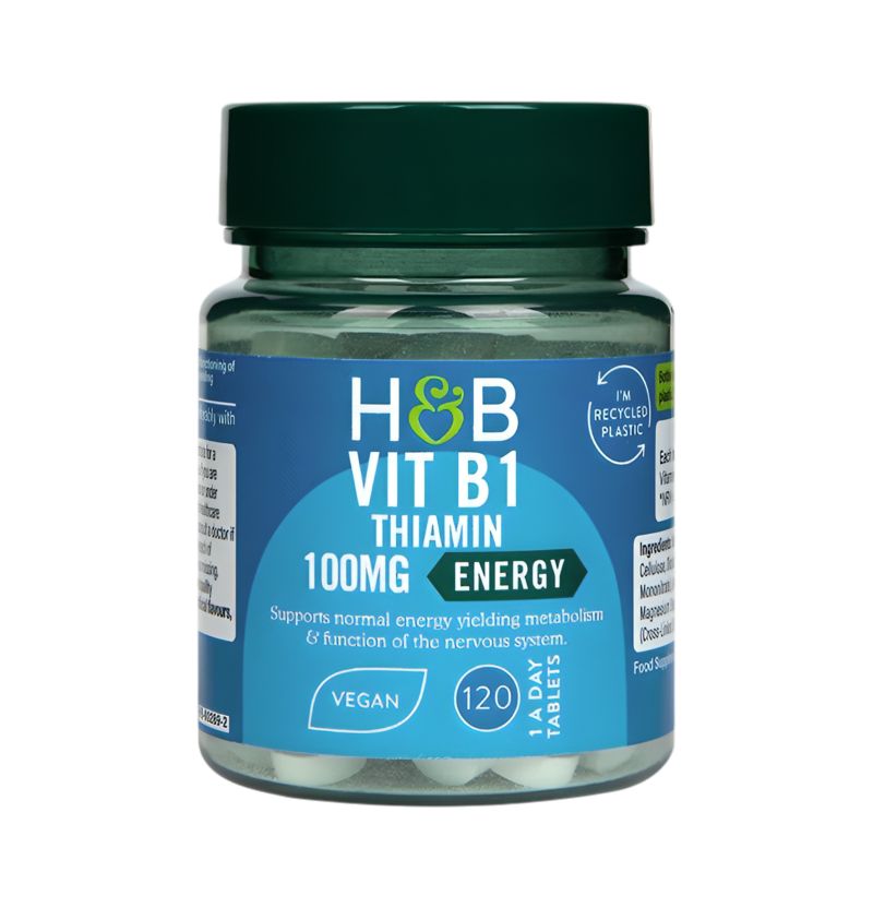 Holland & Barrett Vit B1 100mg 120 Tabletter
