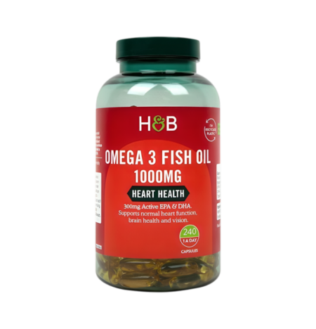 Holland & Barrett Omega 3 Fish Oil 1000mg 240 Kapslar