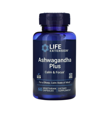 Life Extension Ashwagandha Plus Calm & Focus 60 Kapslar