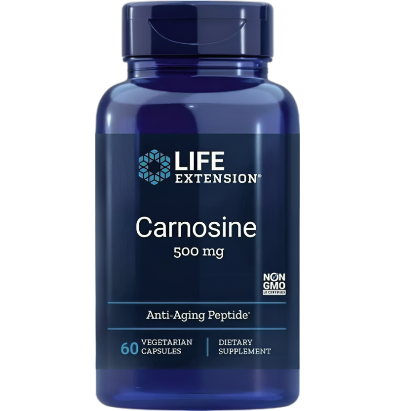 Life Extension Carnosine 500mg 60 Kapslar