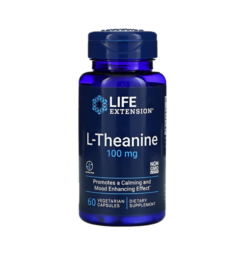 Life Extension L-Theanine 60 Kapslar