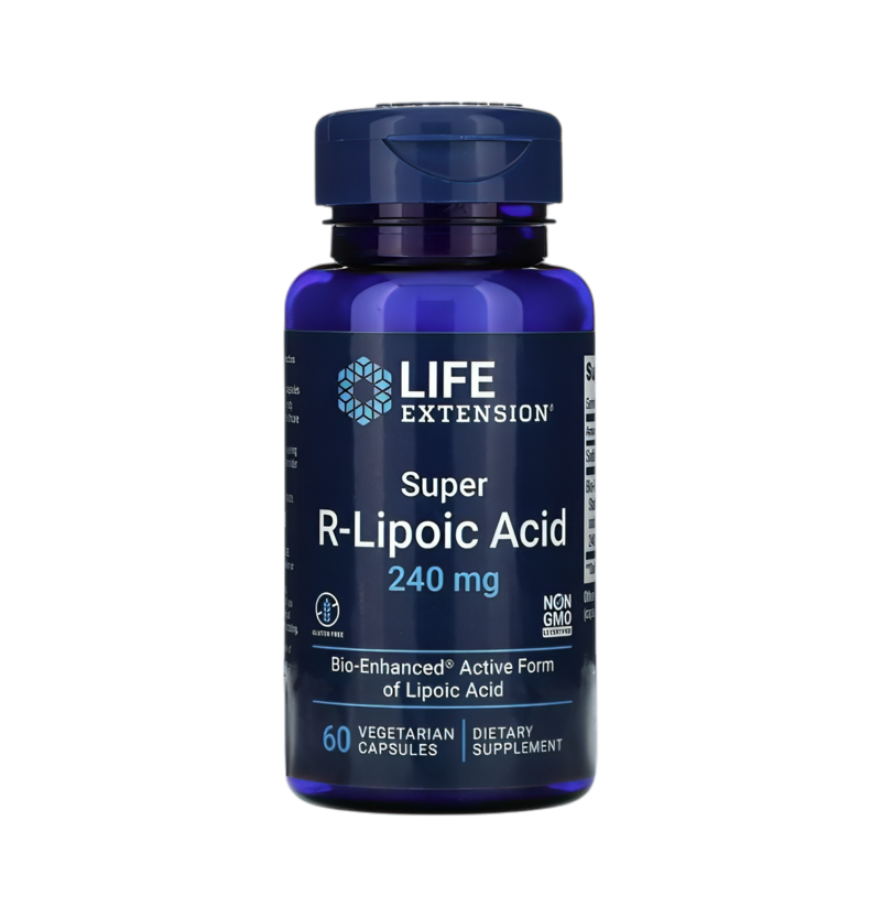 Life Extension Super R-Lipoic Acid 240mg 60 Kapslar