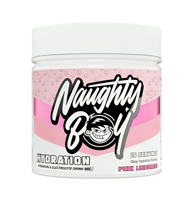 Naughty Boy Hydration, Pink Lemonade 127g