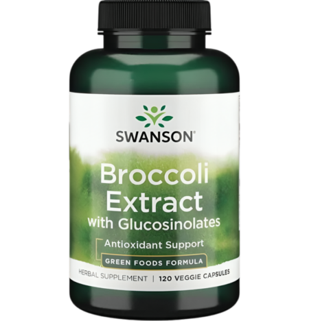Swanson Broccoli Extract with Glucosinolates 120 Kapslar