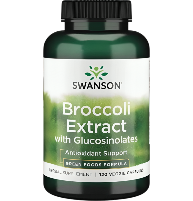 Swanson Broccoli Extract with Glucosinolates 120 Kapslar
