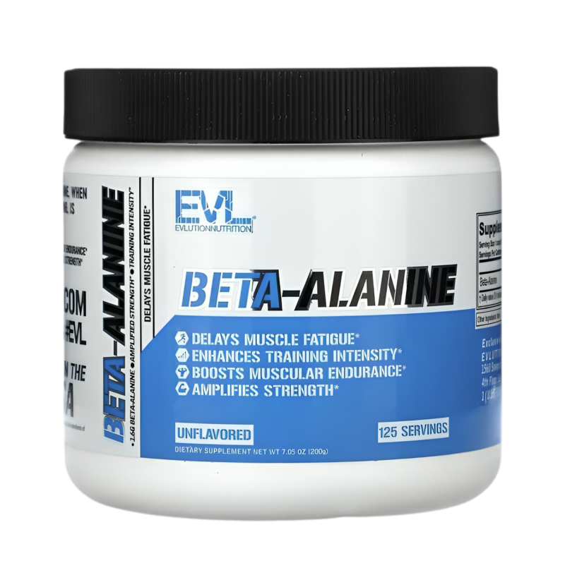EVLution Nutrition Beta-Alanine Unflavored 200g Pulver