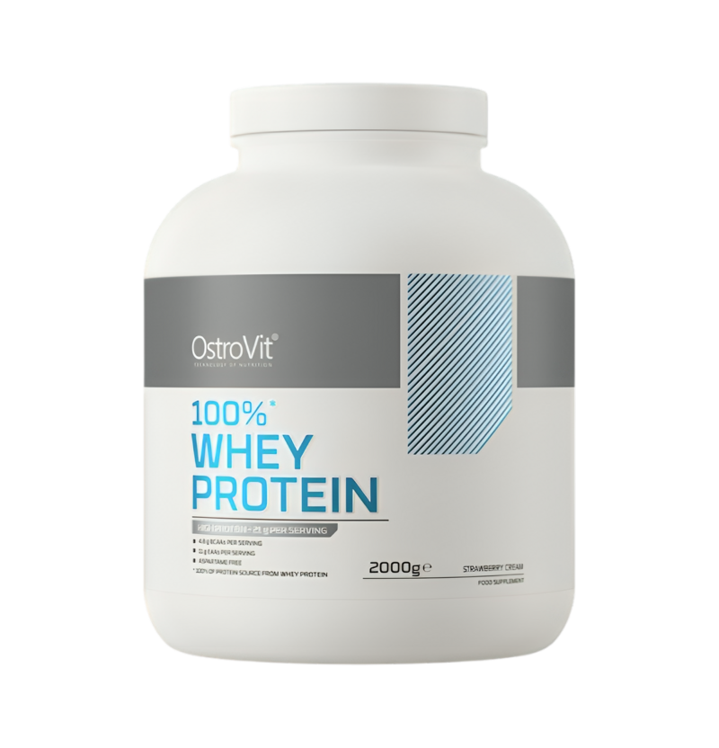 OstroVit 100% Whey Protein Strawberry Cream 2000g