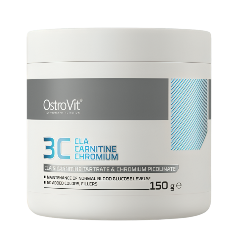 OstroVit 3C CLA Carnitine Chromium, Kiwi 150g