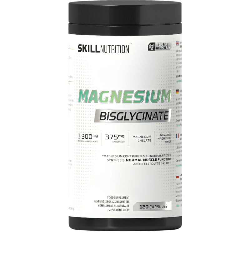 Skill Nutrition Magnesium Bisglycinate 120 Kapslar