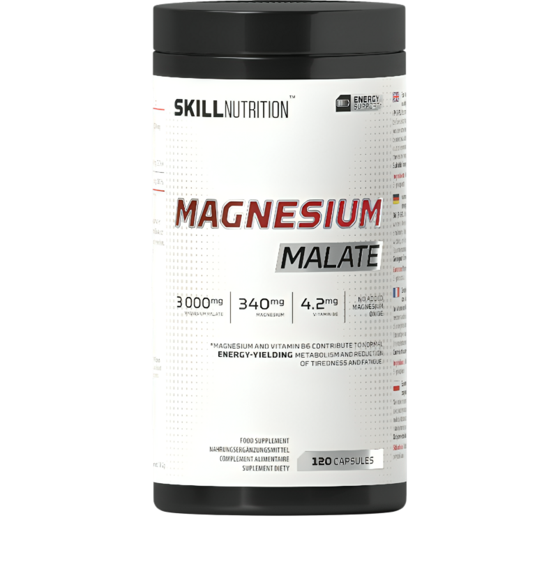 Skill Nutrition Magnesium Malate 120 Kapslar