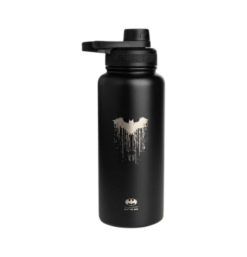 SmartShake Bohtal Isolerad Sportflaska - DC Comics, Batman Logo Drip 960ml